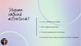 EMK 2. - Asszertív kommunikáció